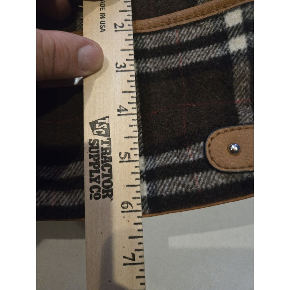 Small Plaid Pattern Purse - Picture 4 of 5